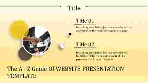 website presentation template-The A - Z Guide Of WEBSITE PRESENTATION TEMPLATE